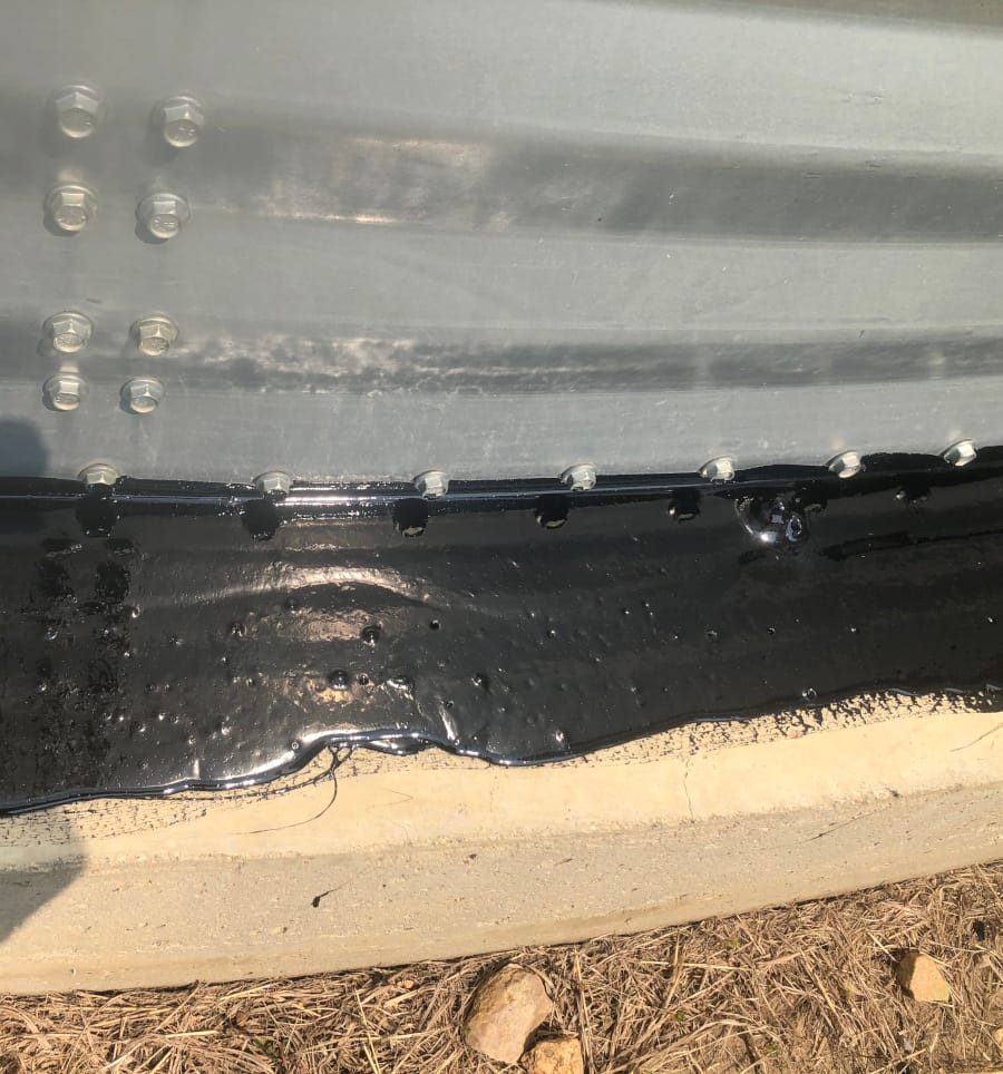an image of a hot sealed grain bin
